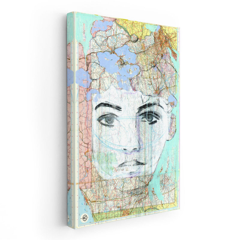 «Travel Beauty III», reproduction d'art sur toile, H 24 po x l 16 po