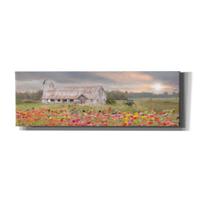 'Vermont Country Morning' by Lori Deiter, Canvas Wall Art
