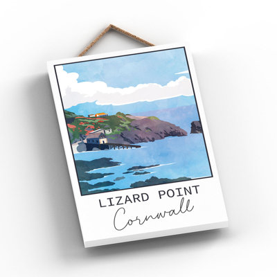 Kynance Cove D - No Frame Print on Wood