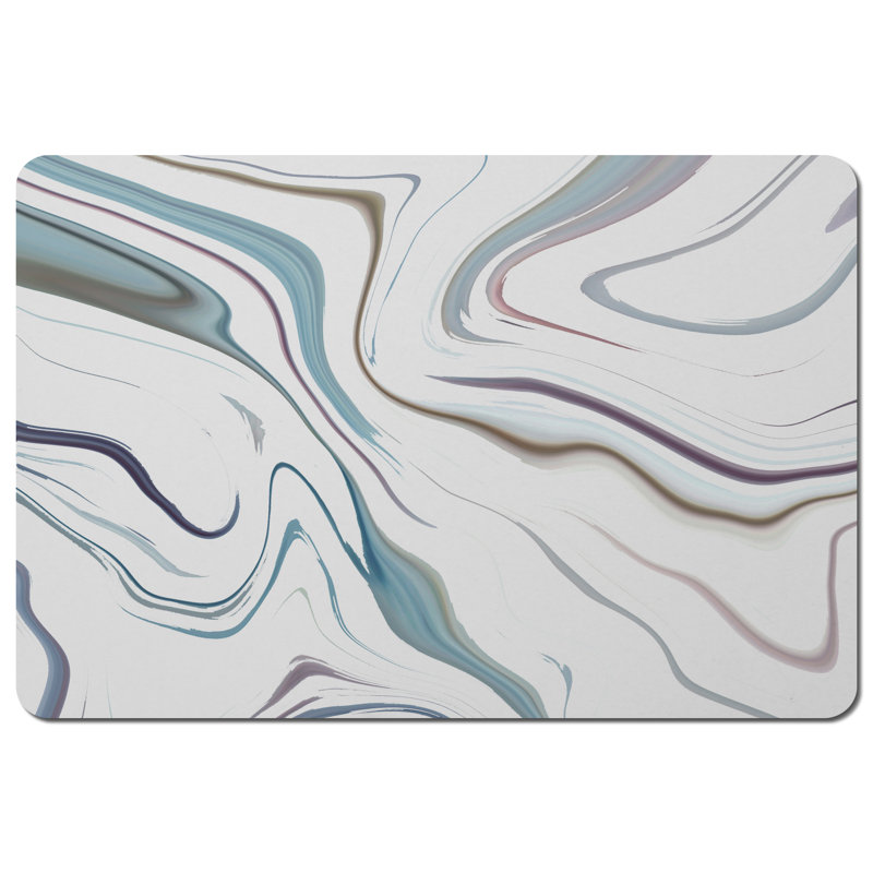 Sheyla Wood, Polyester Abstract Rectangle Placemat