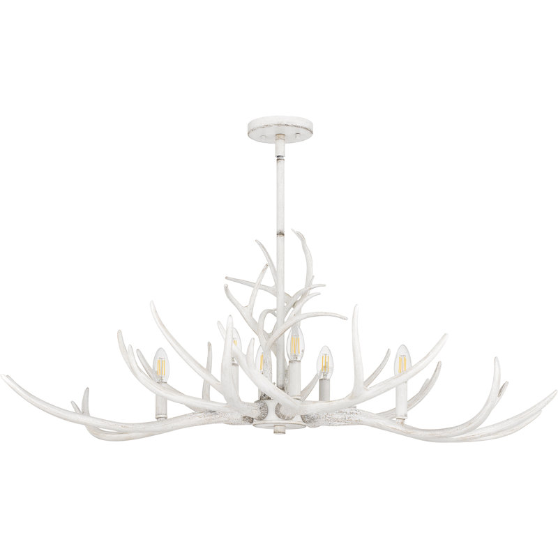 Lustre de fantaisie à intensité variable à 6 lumières Jovaras