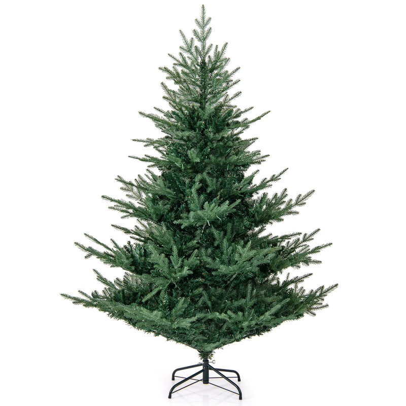 Arbre de Noël artificiel 6 pi avec 830 branches et 260 lumières DEL 8 modes d'éclairage, H 6 pi