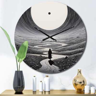 Horloge murale Desert Mirage Iii IV - Paysages