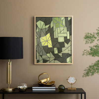 Cubic Prism I Framed Print - Solid Wood