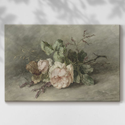 Motif floral rétro - LX - Cavas