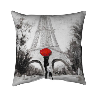 Sweet moment - 16"x16" Throw pillow cover - Poly twill - Print on demand
