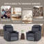 Upholstered Home Theater Recliner Sofa Seat-114360027