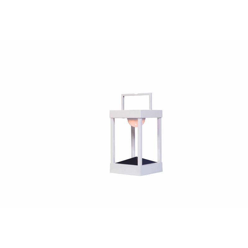 Lampe sur pied d'extérieur à DEL 12 po à énergie solaire intégrée Maiori