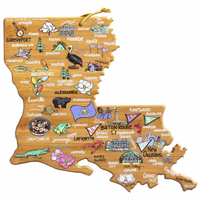 Planche à découper et à servir Louisiana