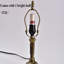 Lampe de table en bronze antique 18 po Steen avec 1 ampoule DEL