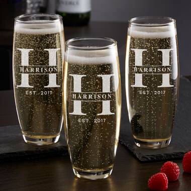 Lavish Last Name Personalized 23 oz Pilsner Glass