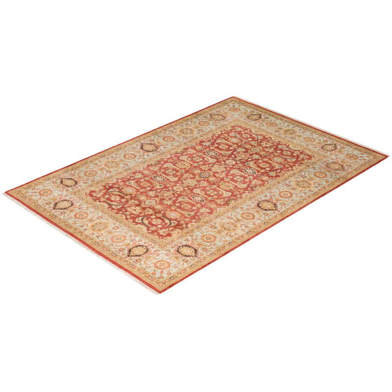 Classic One-of-a-Kind 6' 1" X 9' 1" Hand Knotted Area Rug