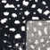 Buchannan Animal Print Hand-Knotted Area Rug in Black/White/Gray