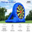 Jeu de cible de soccer et de tir à l'arc Wellcomer 10FT