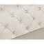 37,07 po Cuir large avec structure en bois massif et coussins de coin renforcés en mousse 125,4 lb