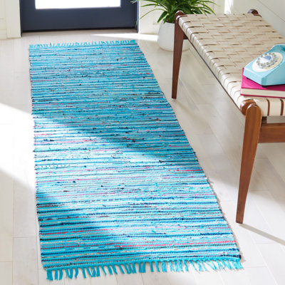 Nerys Rug Hand Woven Cotton Striped Rug
