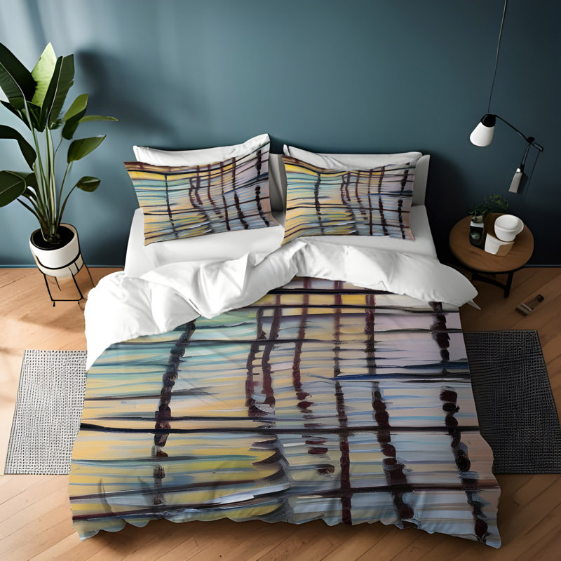 Literie , Housse de couette pour très grand lit et 2 très