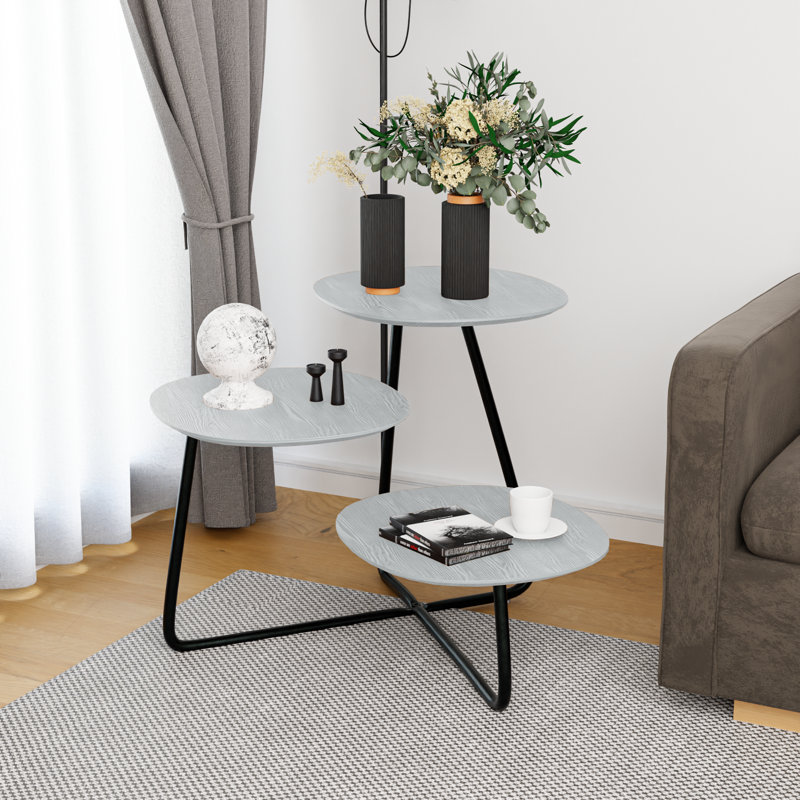Tables de bout Hokku Designs Hazelton, Blanc