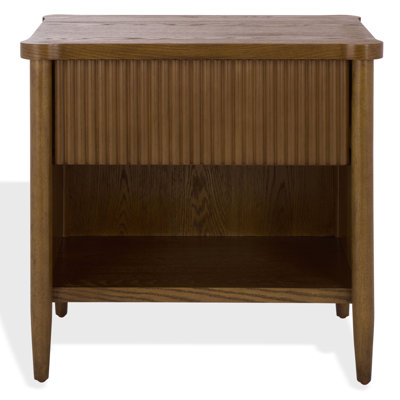 Shelbie 1 Drawer Reeded Nightstand