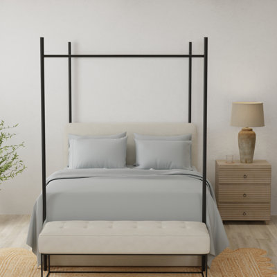 Ensemble de draps hypoallergéniques en microfibre brossée Omne Sleep