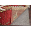 Tapis rouge marocain rouge noué à la main 7 x 11