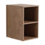 Meuble-lavabo mural de 48 po avec lavabo en céramique blanc, tablettes de rangement et charnières à fermeture douce emballés dans du contreplaqué pour utilisation 45 poignées cachées-593532271-593532268