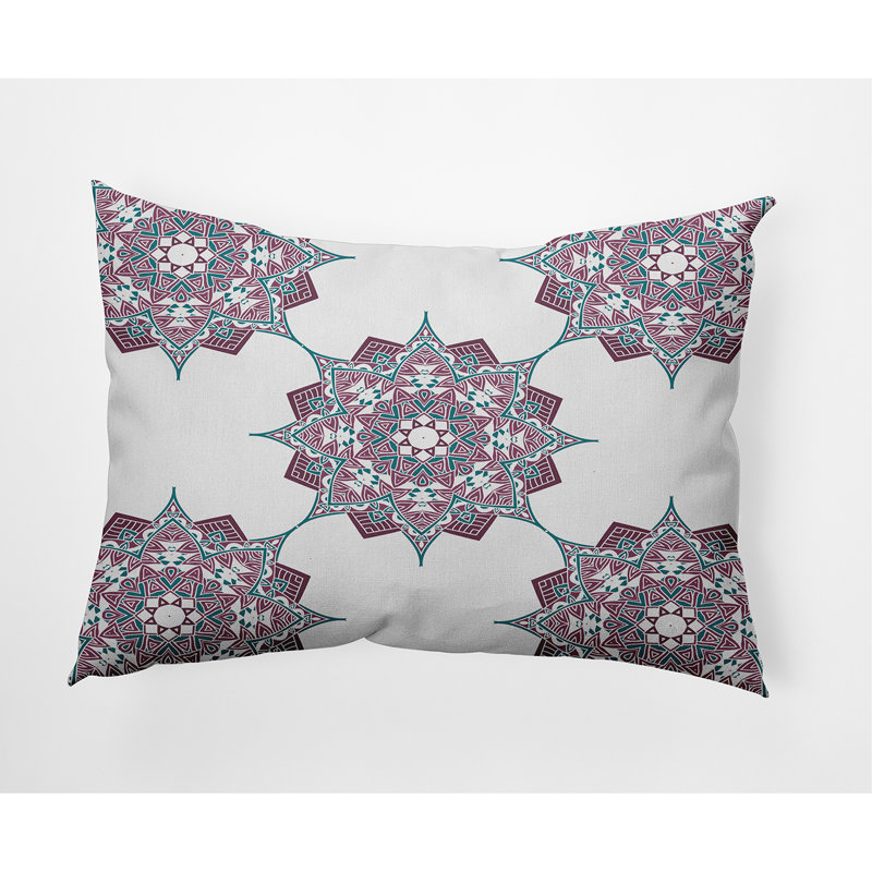  Housse et insert de coussin d'extérieur rectangulaire Rhapsody, Violet