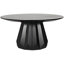 Brosche Round Mahogany Pedestal Dining Table