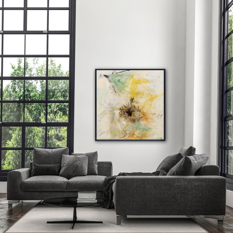 The Age Of Wisdom Print by Patricia Schwimmer, 42" H x 42" W x 2.5" D, Black Framed Canvas
