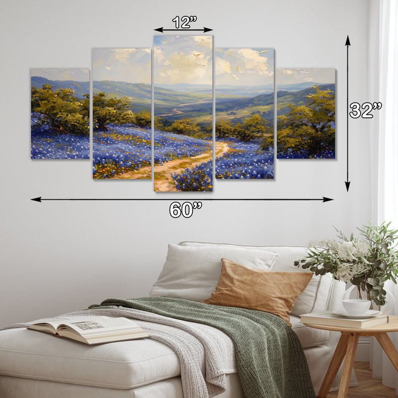 Ensemble d'art mural Futch - Blue Bonnets