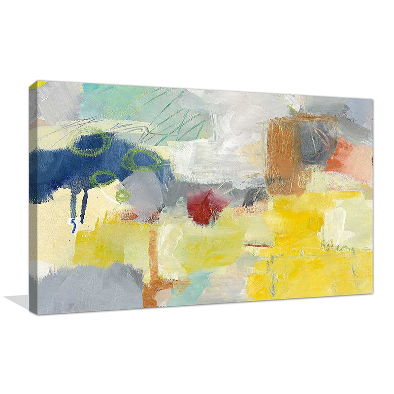 Summer Rising II Crop - peinture, Toile tendue, H 24 po x l 40 po x P 1,5 po