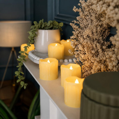 Flameless Tealight Candle with Plastic Holder
