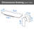 Wall Mount Tub Faucet 2 Hole Waterfall Bathtub Faucets Modern Brass Single Handle Tub Fillers-115382629