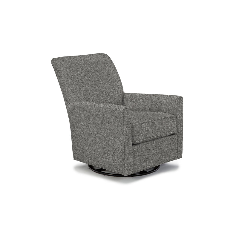Elise Swivel Armchair, Paprika Polyester Blend