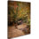 «Creek Bed in Autumn» par Vidur, reproduction de photo sur toile tendue
