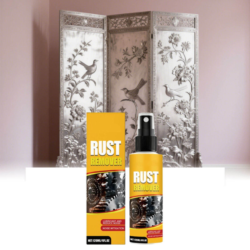 rust remover 120ml Rust Remover Spray - Gentle Rust Removal For Multiple Metal Surfaces