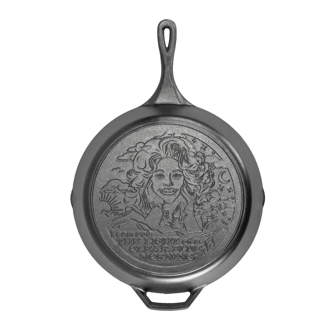 Cast Iron Skillet with Dolly Logo Lodge