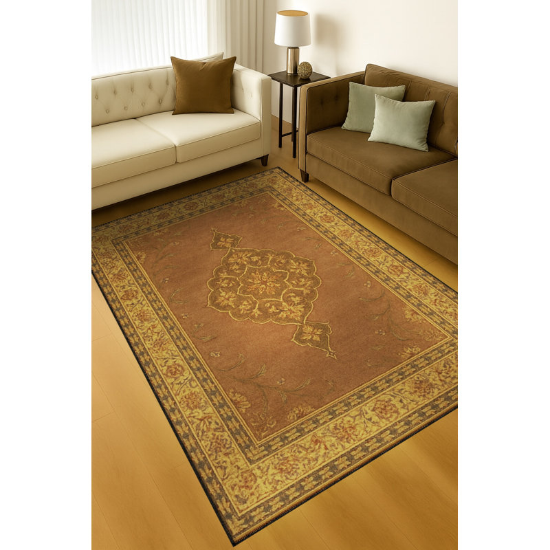 Tapis tissé crème Mosso, 2'4" x 3'11"