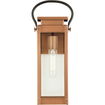 Copper Outdoor/Indoor Wall Lantern - GoNautical