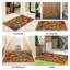  Tapis d'intérieur antidérapant pour porte d'extérieur, 24 po x 36 po, fleur de mandala colorée-761544520-761544532
