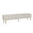 Modern Cream & Gold TV Stand, 70.9 x 16.9 x 13.8 inches | 100% Melamine Coated Particle Board, Thickness: 0.7 inches | Numerous Shelves, Wall-Mountable, Stylish Geometric Design for Living Rooms & Entertainment Areas-1294116790