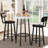 Joeen 2 - Person Four Leg Dining Set-1523777214