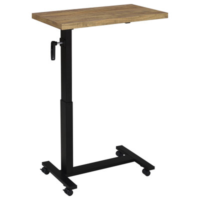 Table 28 x 15 x 27 pouces (bois d'ingénierie) - Mangue 1 pièce