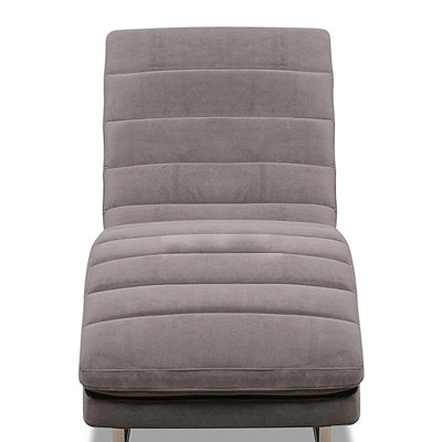 Elegant S-shaped solid wood chair