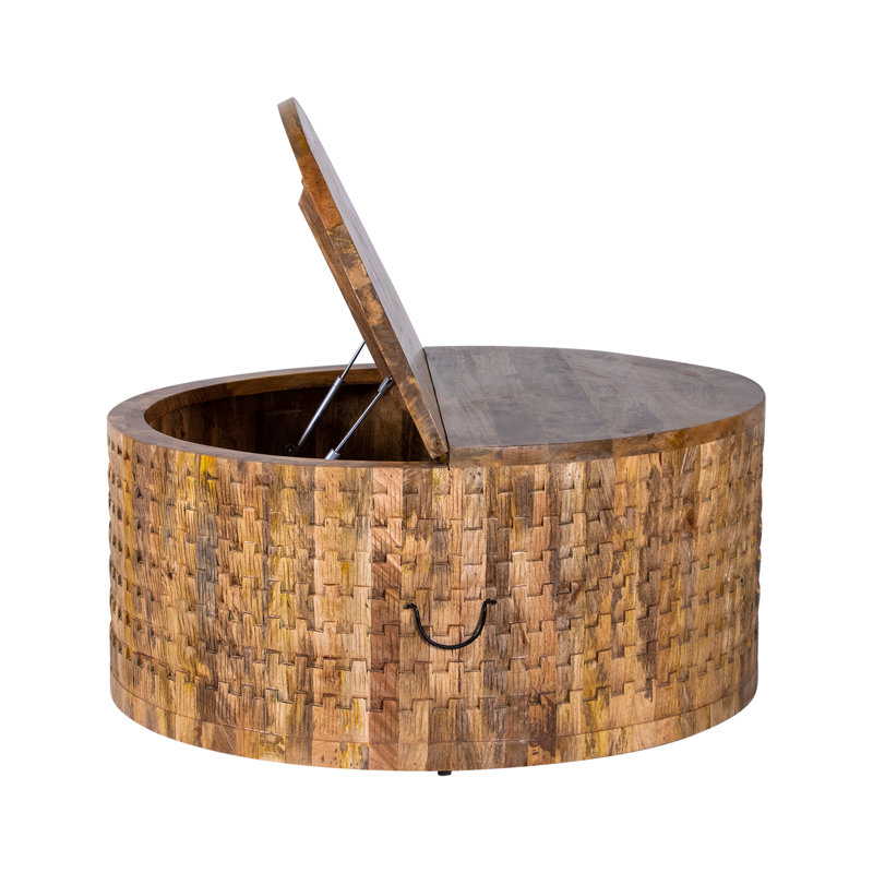 Table basse Giovannah, Brun clair