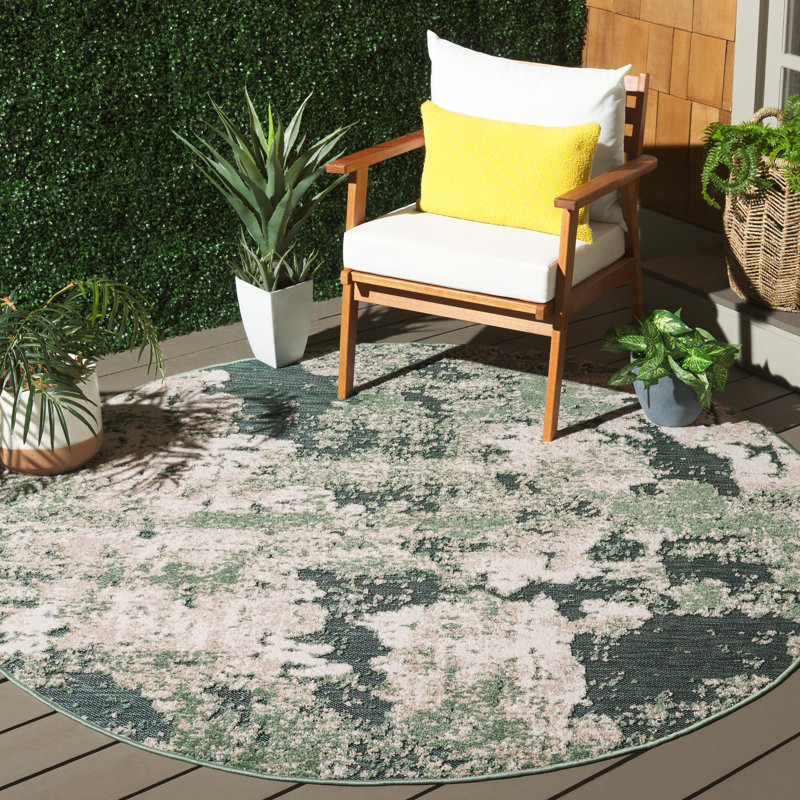 Brysin Area Rug, Round 6'7"
