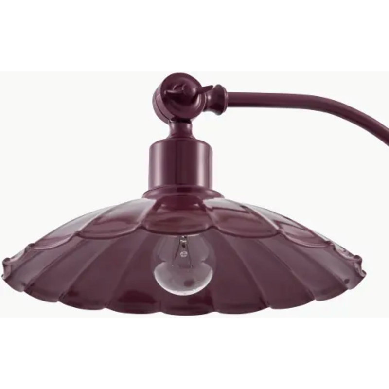 Lampe de table Pavona, Marron, Marron