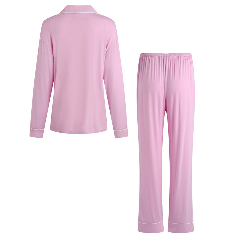 Ensemble de pyjama pour femme Andrina, XL, Rose