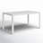 Stillwater 6-Person 59'' Rectangular Aluminum Outdoor Dining Set – Modern Patio Furniture with Rust-Free Frame, Poly Resin Slatted Top & Water-Draining Design-102441763-102441761