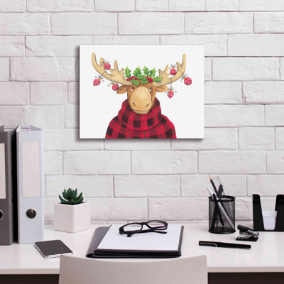 " Christmas Moose " by Diane Kater